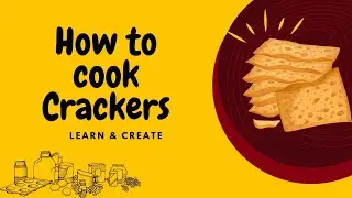 5 Minutes Easy snacks at Home | Crackers  #HomemadeSnacks #CrackerMaking #DeliciousBites 🌟🍽️