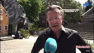Eggen og Formoe f&oslash;r Kaptein Sabeltann-premiere
