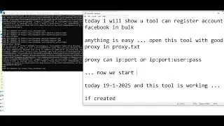 Tool auto register facebook acount in bulk