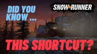 Did you know this shortcut ? SnowRunner - Season 9 on HARD MODE