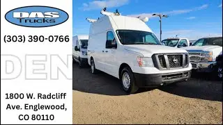 Nissan NV2500 2019 года выпуска &mdash; грузовой фургон с высокой крышей и двигателем V6 &mdash; инвентарный ...