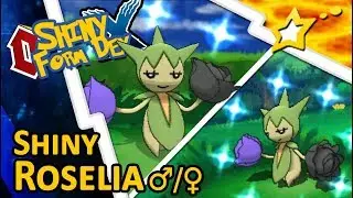 [LIVE!] Shiny Roselia ♂/♀ after FAST MUSIC PokeRadar + 230 DexNav Chain! (Pokemon XY + ORAS)