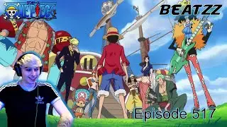ONE PIECE Episode 517 Blind Reaction - Time Skip Time!!