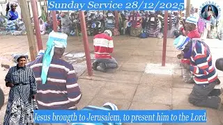 Jesus brougth to Jerusalem 28/12/2025