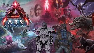 🔥 ARK SURVIVAL ASCENDED  MAPA NOVO LOST COLONY. 🔥