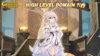Clearing a High Level Domain with Low Team 😳 | Genshin Impact Gameplay