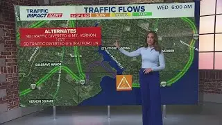 Major delays due to crashes on GW Parkway in Virginia and Frederick Road in Maryland
