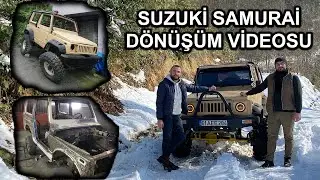 SAMURAİ İLE OFFROAD YAPTIK | DAĞ YOLUNDA ŞAFTIMIZ KIRILDI