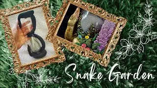 Nikki makes a Snake Garden Hourglass