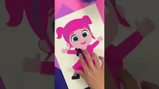 Crafting a paper WITCH Halloween costume 🎃 #nurseryrhymes #kid #diy #halloween #craft