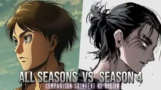 SHINGEKI NO KYOJIN COMPARACI&Oacute;N DE LOS PERSONAJES POR TEMPORADA | NotiAnime!