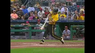 Adam Frazier Home Run Swing Slow Motion 2018-1(#4)