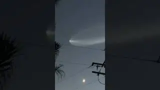Falcon 9 Rocket Los Angeles #spacex #aerospace #shorts 