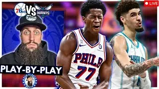 Sixers vs Hornets LIVE - Play-By-Play Commentary & Scoreboard