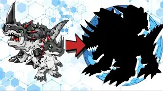 CHROMAMON Shinka! VICTORYMONOCHROMON Evolution Line!