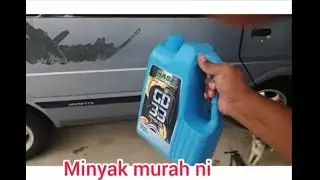 NISSAN VANETTE C22 | DIY TUKAR MINYAK HITAM