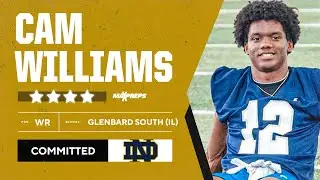 4-Star Wide Receiver Cam Williams COMMITS To Notre Dame | CBS Sports HQ