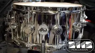 DW Collector's Series Nickel Over Brass Snare Drum 6.5x14