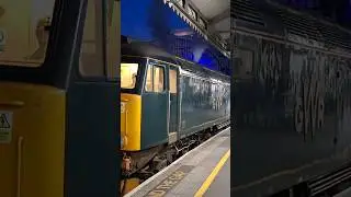 Class 57 makes a din while starting up at Paddington! #train #railway