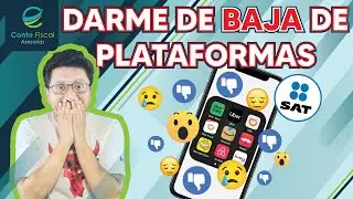 ►|🔥¿Cómo DARME DE BAJA DE PLATAFORMAS? SAT GRATIS EN LÍNEA🔥