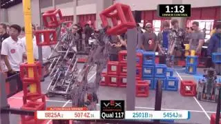 2015 VRC Arts Q117 - 8825A 5074Z vs 2501B 5454J - 66 to 55 - VEX Worlds 2015 - Arts Division