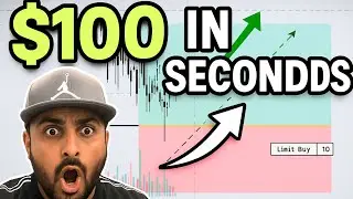 Making 100$ Trading on a 15 Seconds Time frame