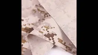 Camouflage Fabric Uniform Camouflage Clothing TC Rip Stop Fabric  | Canton Fair
