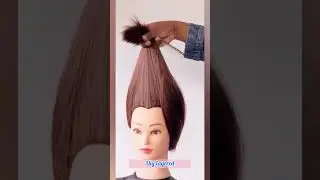 DIY layers haircut at home