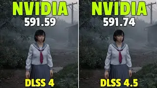 Nvidia Drivers (591.59 vs 591.74) DLSS 4 vs DLSS 4.5 - RTX 3060 Ti