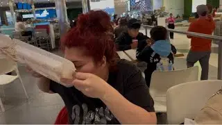 EATING DINNER AT TH MALL WITH MY FAMILY VLOG 