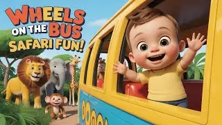 Animal safari bus inspired #wheelsonthebus #kidssongs