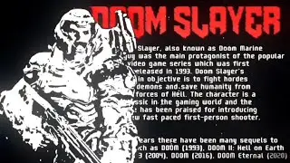 DOOM SLAYER &bull; #edit #doomguy #doomgame #doomslayer #doometernal #symbiotestyle #viral #foryou #doom