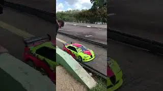 Ligando automodelo &agrave; gasolina escala 1/5 na cordinha - Start RC Car 1/5