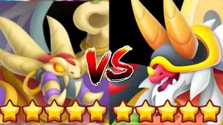 HIGH VOODOO VAMPIRE LV MAX VS HIGH MASTER KARMA LV MAX | Dragon City