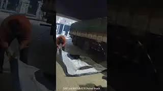 🥳How We Got Permission to Pitch Tent in Petrol Bunk & Dhaba 🏕️ #shorts