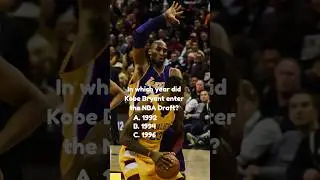 Ultimate Kobe Bryant Quiz 2024