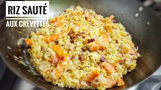 RIZ THAI SAUTÉ AUX CREVETTES