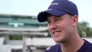 Jake Ball on getting his England cap and his first Test wicket