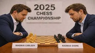 Magnus Carlsen vs Rasmus Svane // TitteTuesday, 2025