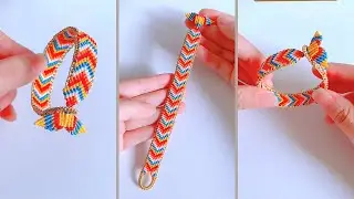 Big fish begonia bracelet #handwoven tutorial