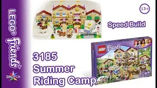 LEGO 3185 Summer Horse Camp - Speed Build | LEGO Friends Theme | ZIROTCA Bricks