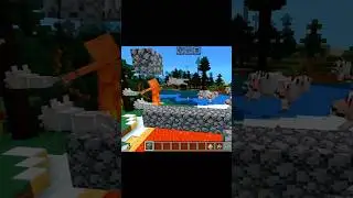 Wolf vs skeleton minecraft #minecraft #gaming #wolf #skeleton #shorts
