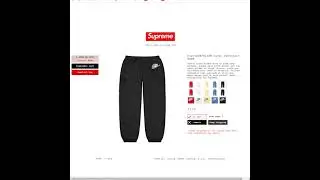 SupCopAuto: Supreme SS21 Week03 :Supreme&reg;/Nike&reg; Cargo Sweatpants
