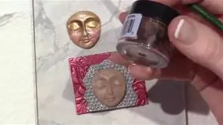 Polymer Clay Head Tile