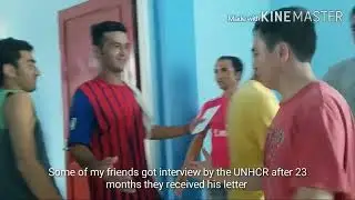Short refugee film inside detention centre