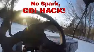 N0 SPARK UTV,  Pit Bike, 4 Pin DC CDI Hack on the Linhai Big Horn 400!