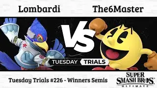 CFG Tuesday Trials 226: Lombardi (Falco) vs The6Master (Pac-Man) - Winners Semis