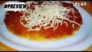 Steamed Cassava Flan w/ coconut milk and egg