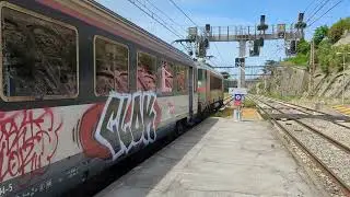 SNCF Intercit&eacute;s Class 7200 departing Carcassonne