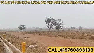 Current Latest Site visit 7C pocket And Development Update#filmcity#yeida@9760893193